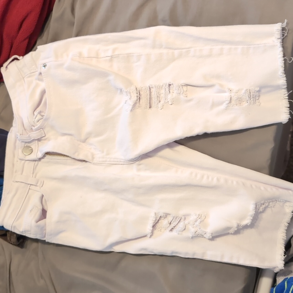 White shorts